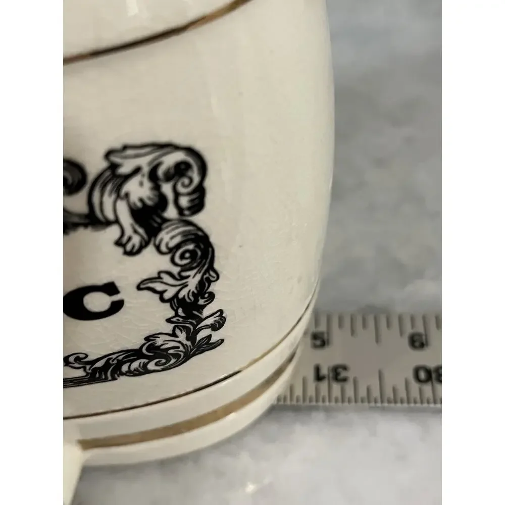 Wade Royal Victoria Pottery: “COGNAC” Barrel Decanter W & A Gilbey